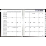 2026 AT-A-GLANCE DayMinder 7" x 8.5" Monthly Planner, Faux Leather Cover, Black (G400H-00-26)