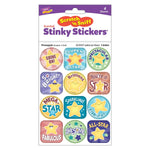 Trend Enterprises SCENT-sational Stars Pineapple Scent Scratch 'n Sniff Stinky Stickers, Multicolored, 48/Pack, 6/Packs/Bundle