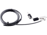 CODi Ultra-Slim Key Cable Lock for HP Notebooks/Computers, 6 ft. (A02043)