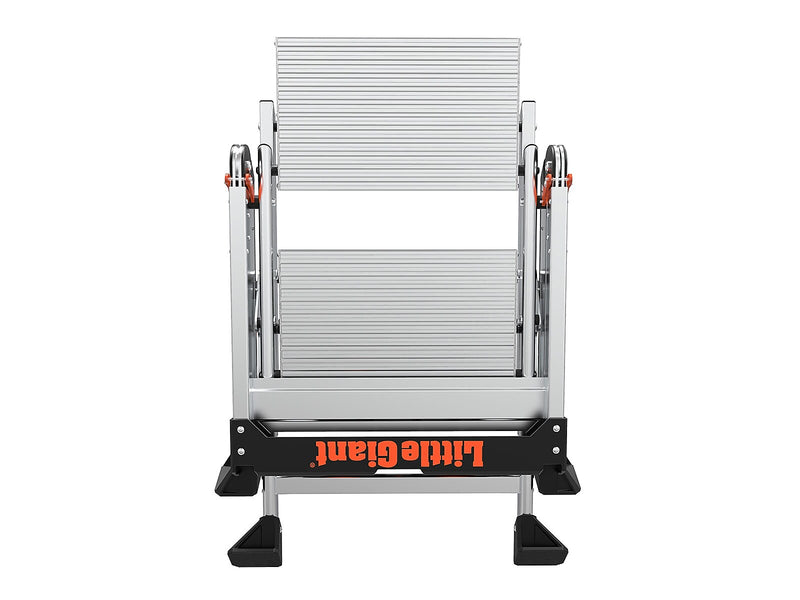 Little Giant Ladders Jumbo Step 2.5' Aluminum Step Ladder, 375 lb. Capacity (11902)