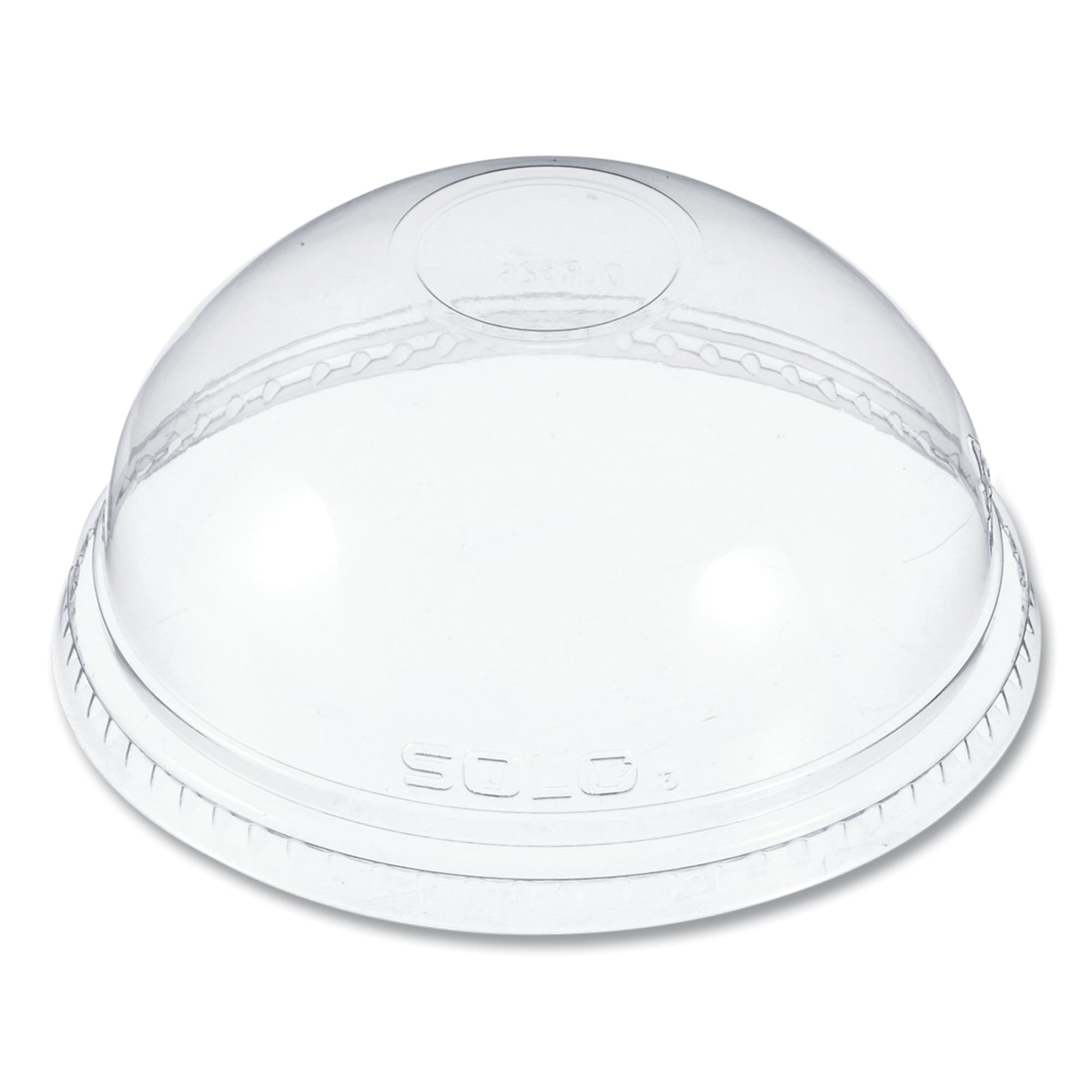 Dart® Plastic Dome Lid, Fits 5.5 oz to 26 oz Foam Cups, Clear, 1,000/Carton