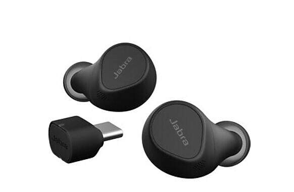Jabra Evolve2 Bluetooth Earbuds USB-C, Black (20797-999-899)