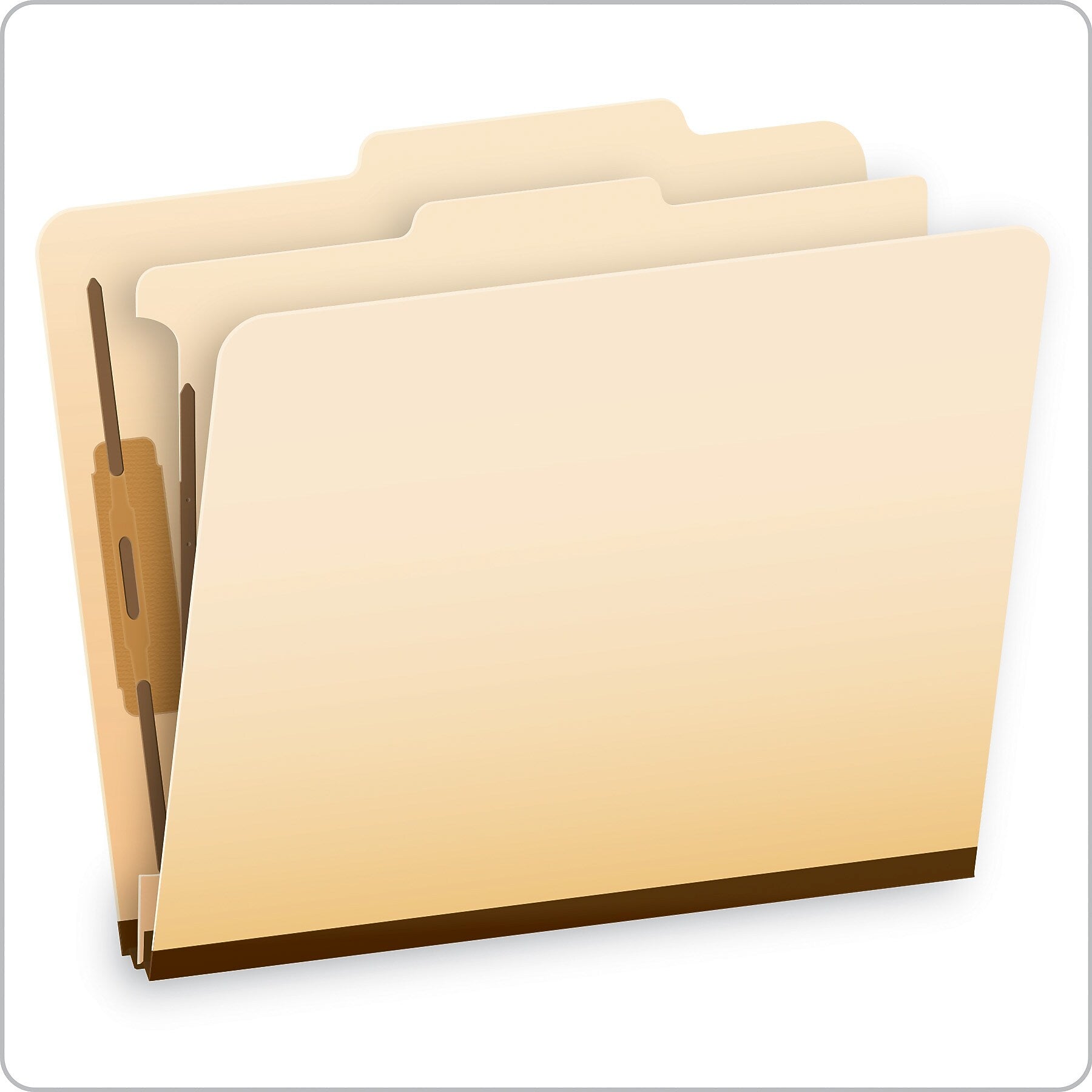 Pendaflex Classification Folder, 1-Dividers, 1 3/4" Expansion, Letter Size, Manila, 10/Box (23700P)