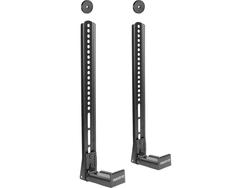 Mount-It! TV/Wall Mounting 2-Piece Soundbar Bracket Set, 33 lbs. (MI-SB50)