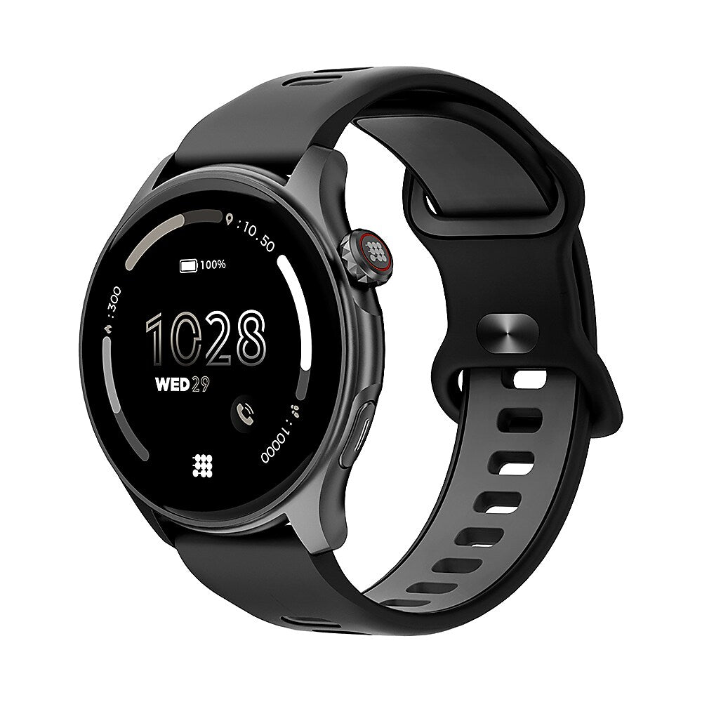 Cubitt AURA Smartwatch, 36.32mm, Aluminum Case, Obsidian Black Sport Band (CT-AURA1)