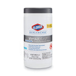Clorox Healthcare VersaSure Disinfecting Wipes, 1-Ply, Fragranced, 150/Canister, 6 Canisters/Carton