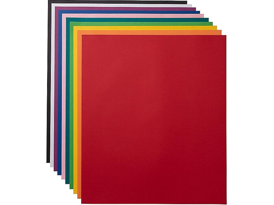 Cricut Die Cutting Cardstock Sampler, Assorted Colors, 50 Sheets/Pack (2009408)