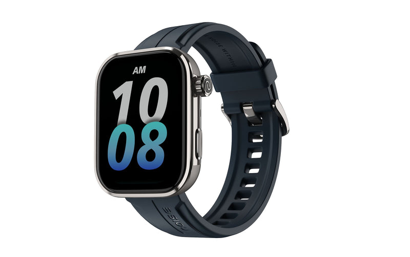 Noise Pro 6 Max Smartwatch with Intelligent AI and Endless AI Watch Faces, Blue (NBXP010TITBLU)