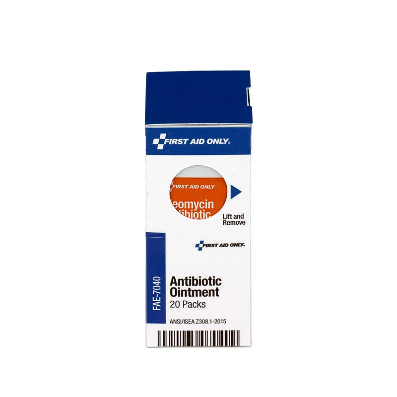 SmartCompliance Antibiotic Ointment Refill, Neomycin Sulfate, 20 Packets/Box (FAE-7040)