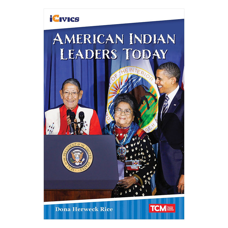 Teacher Created Materials iCivics Readers American Indian Leaders Today, Paperback (SEP121669)