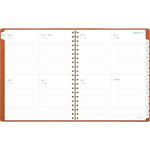 2026 AT-A-GLANCE Signature Collection 8.5" x 11" Weekly & Monthly Planner, Faux Leather Cover, Brown (YP905-09-26)