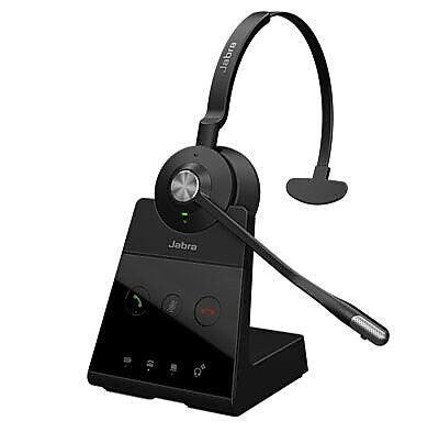 Jabra Engage 65 SE Mono Headset with Charging Stand, Black (9659-583-125)