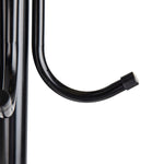 Mind Reader Freestanding Coat Rack, Multi-Hook Organizer, Black, Metal (CRACK11-BLK)