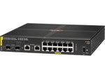 Aruba 6000 12-port 1GbE PoE Layer 2 Switch, Black (R8N89A#ABA)