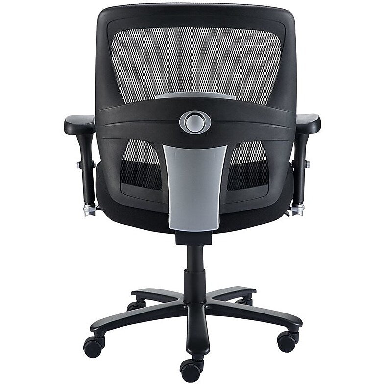 Staples Driscott Ergonomic Fabric Managers Big & Tall Chair, 400 lb. Capacity, Black (28354)