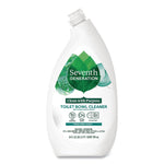 Seventh Generation Toilet Bowl Cleaner, Fresh Mint Scent, 24 oz Bottle, 4/Carton