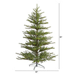 Nearly Natural 7-ft Vancouver Mountain Pine Artificial Christmas Tree with 374 Bendable Branches (T2012)