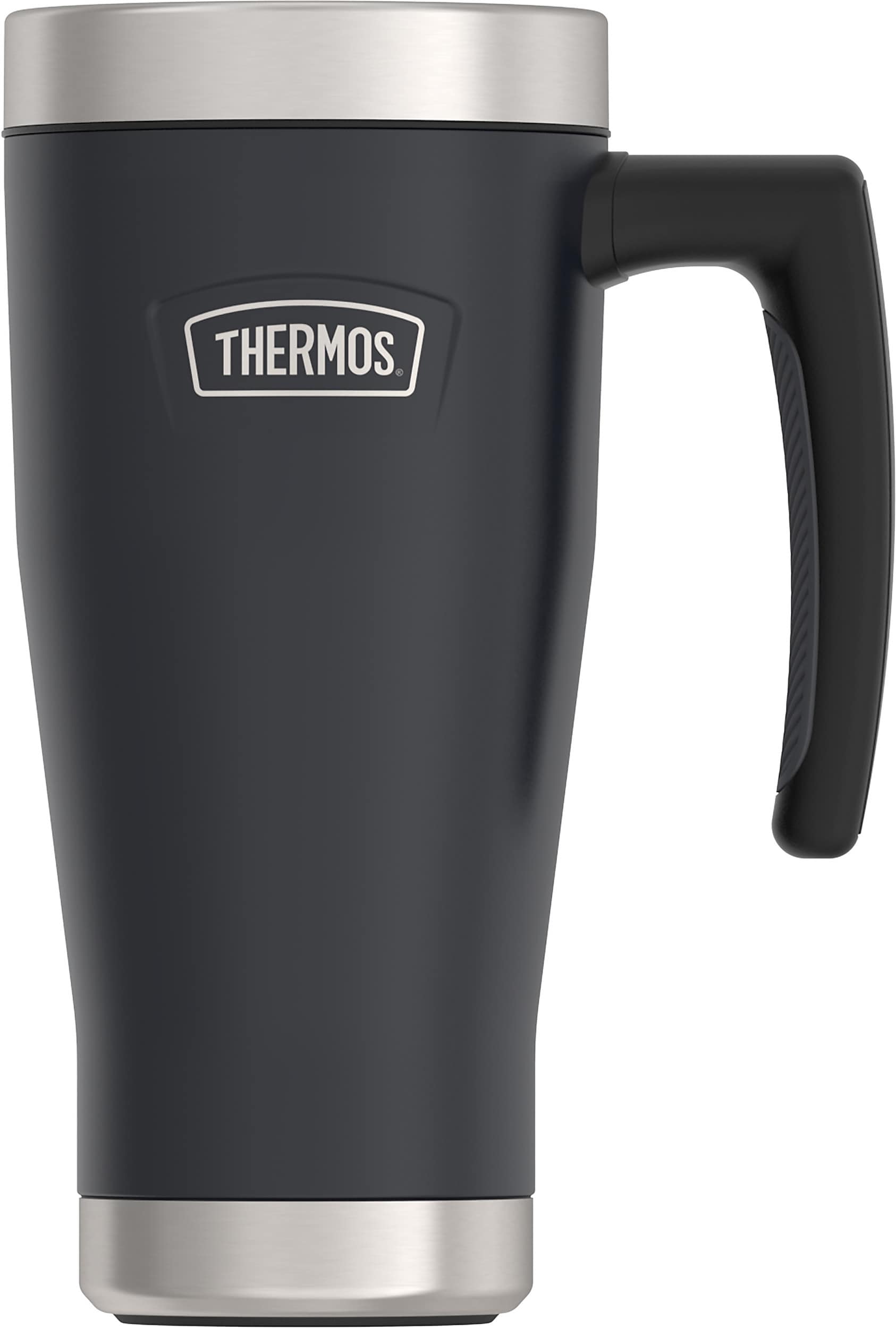 Thermos Icon Stainless Steel Vacuum Insulated Travel Mug, 16 oz., Granite (EAIS1002GT4)