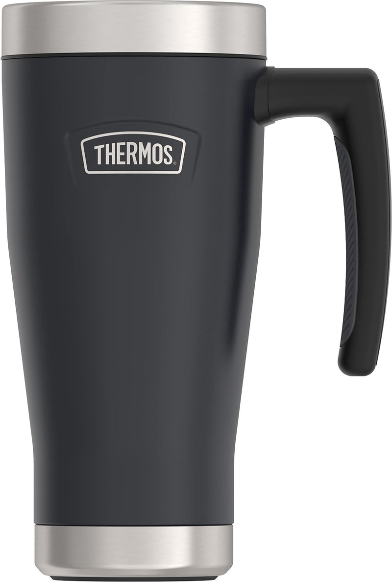 Thermos Icon Stainless Steel Vacuum Insulated Travel Mug, 16 oz., Granite (EAIS1002GT4)