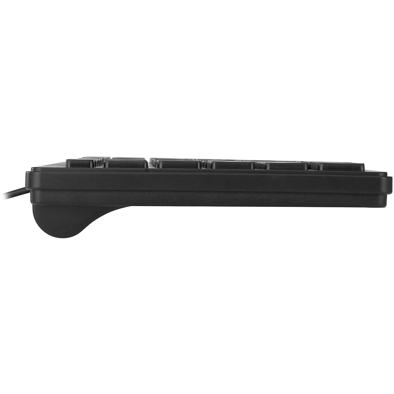 Adesso SlimTouch Mini Wired Gaming Keyboard, Black (AKB-111UB)