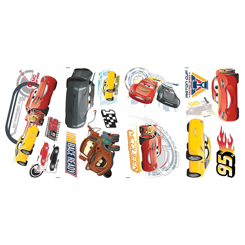 York Wallcoverings Cars 3 Contemporary Decals, Music, Movies & TV (RMK3353SCS)