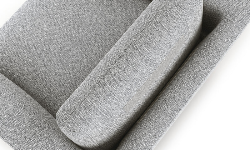 HON Parkwyn 53.5" Fabric Loveseat, Gray (HVLVL2.GRY02)