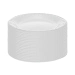 PLATE,6" LAMINATED,WH