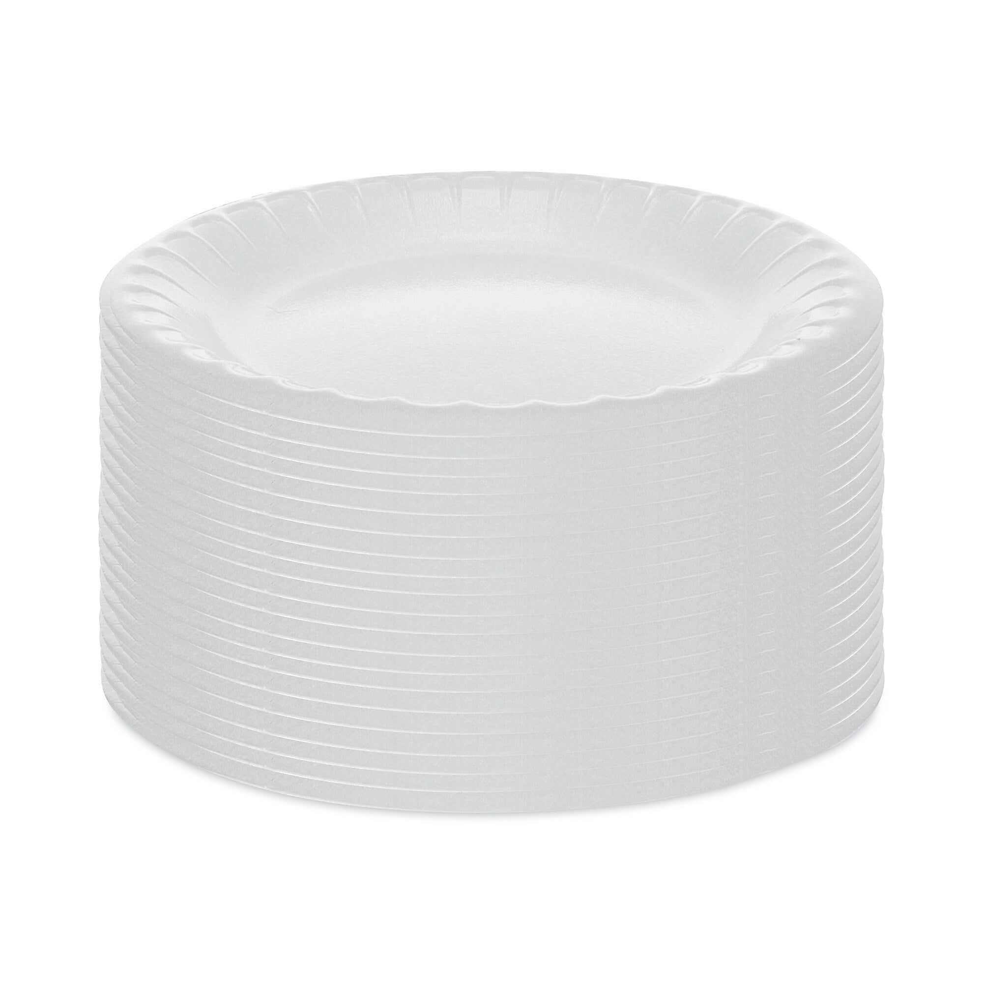 PLATE,6" LAMINATED,WH