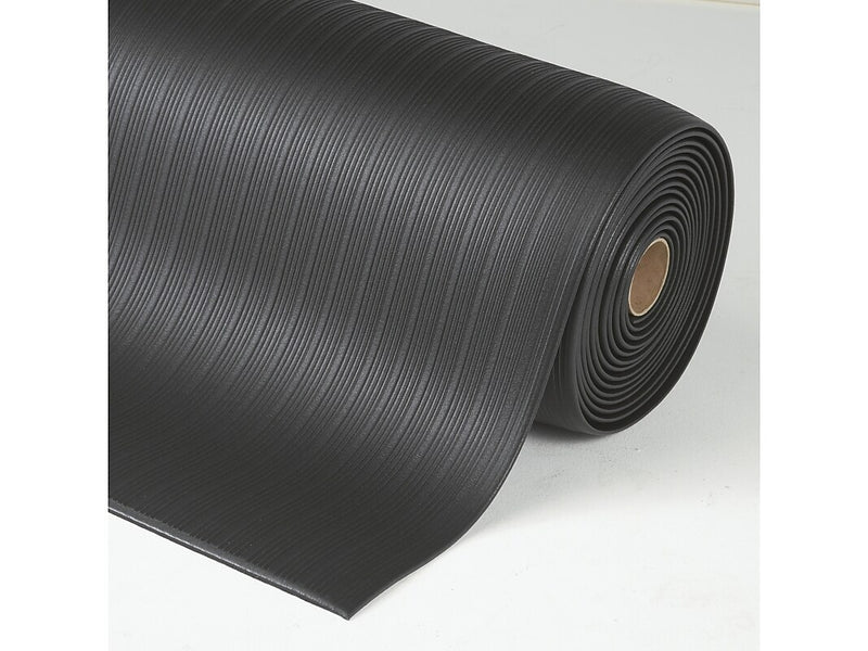 Notrax Airug Anti-Fatigue Mat, 60" x 36", Black (410S0535BL)