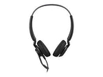 Jabra Engage 40 USB-C MS Stereo On Ear Computer Headset, Black (4099-413-299)