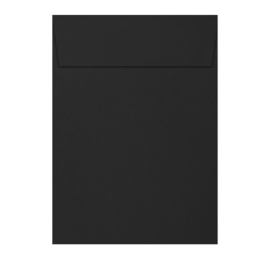 JAM Paper A7 Vertical Self Sealing Envelopes, Peel & Press, 80lb, Midnight Black, 7 1/4 x 5 1/4, 50/Pack (4880V-56-50)