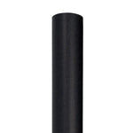 JAM Paper Short Mini Roll Wrapping Paper, 26.3 sq. ft., Black Kraft, 2/Pack(2770135K263a)