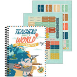 Carson Dellosa Education Let's Explore Undated Lesson Planner, 10.9" x 8.9", 128 Pages (CD-105035)