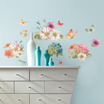 York Wallcoverings Lisa Audit Garden Bouquet Contemporary Decals, Botanical (RMK3262SCS)