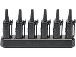 Midland BizTalk Two-Way Business Radio Six-Slotted Desktop Charger, Black (BGC600)