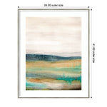 Amanti Art Foggy Mountain by Xizhou Xie Wood Framed Wall Art Print, 33" x 41" (A42677450023)