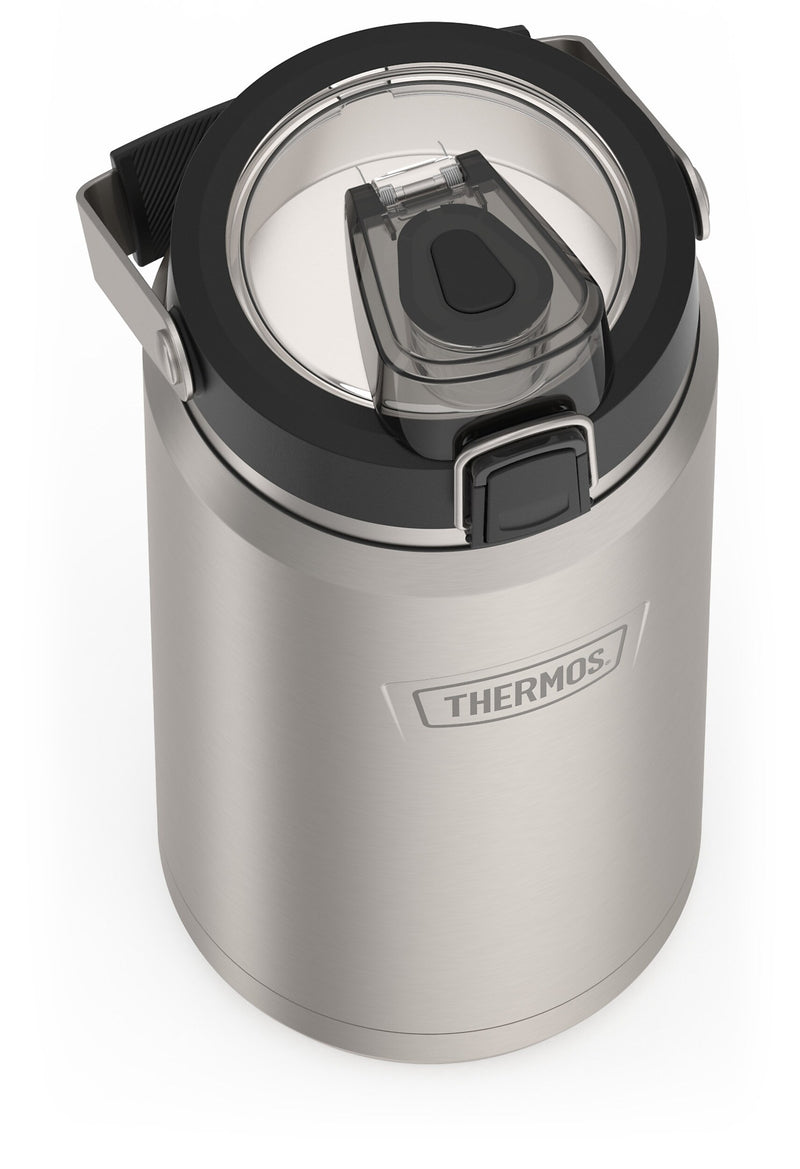Thermos Icon Stainless Steel Vacuum Insulated Water Bottle, 64 oz., Matte Stainless (EAIS2402MS4)