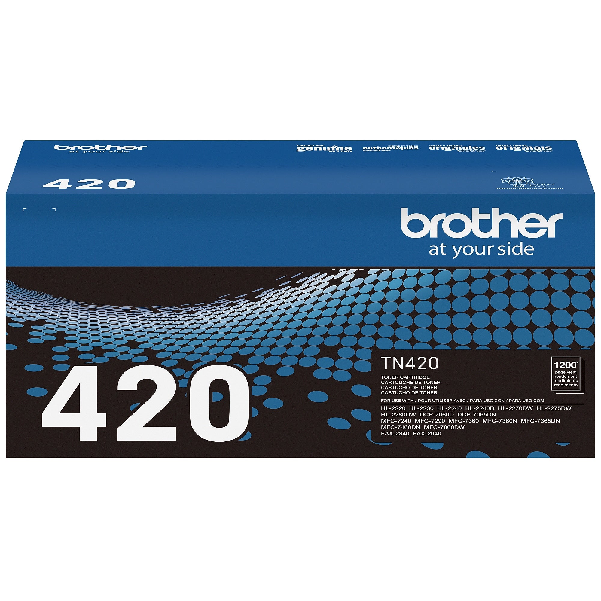 Brother TN-420 Black Standard Yield Toner Cartridge (TN420)