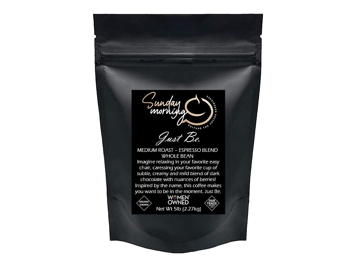 Sunday Morning Coffee Just Be. Caffeinated Coffee Packet, Medium Roast, 80 oz., Each (SK-LYWJ-OX88-J5)