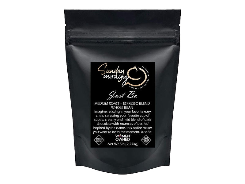Sunday Morning Coffee Just Be. Caffeinated Coffee Packet, Medium Roast, 80 oz., Each (SK-LYWJ-OX88-J5)