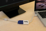 Plugable Mini Display Port to VGA Male/Female Video Adapter Cable, White (MDPM-VGAF)