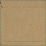 JAM Paper Self Seal Nonstandard Envelope, 8 1/2" x 8 1/2", Brown Kraft, 250/Pack (8575-GB-250)