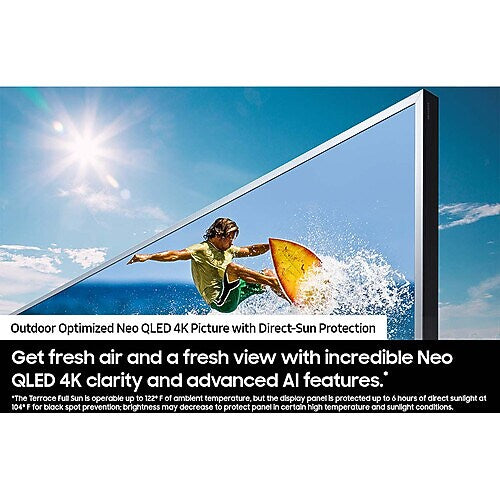 Samsung The Terrace 75" 4K Ultra HD TV (QN75LST9DAFXZA)
