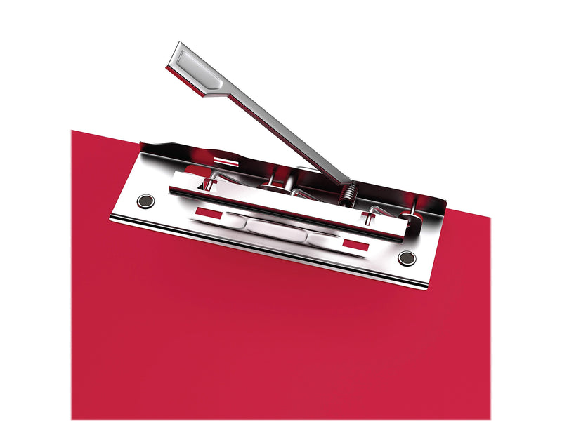 Davis Group Premium Polypropylene Clipboard, Letter Size, Red, 10/Pack (4511-03-10)