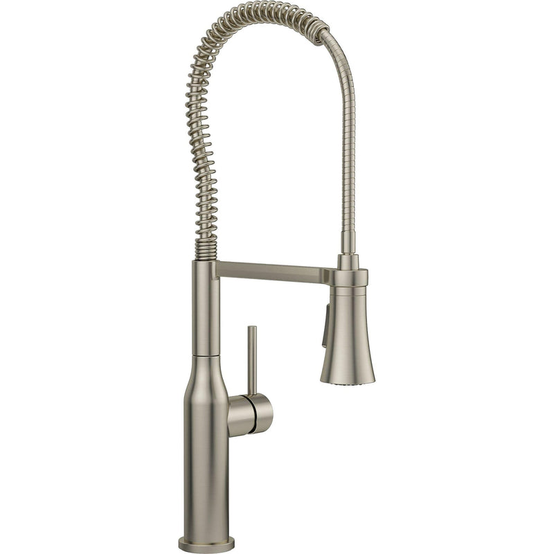 PROFLO Basque 1.5 GPM Single Hole Pre-Rinse Pull Down Kitchen Faucet (PFXC5017ZBN)