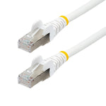 StarTech 75 ft. CAT-6a Ethernet Cable, 27AWG, White (NLWH-75F-CAT-6a-PATCH)