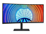 Samsung ViewFinity S6 34" Curved LED Monitor, Black (S34A654UBN)