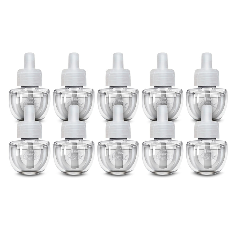 Air Wick Essential Oils Scented Oil Refill, Fresh Waters, 0.67 fl. oz., 10/Pack (01920)