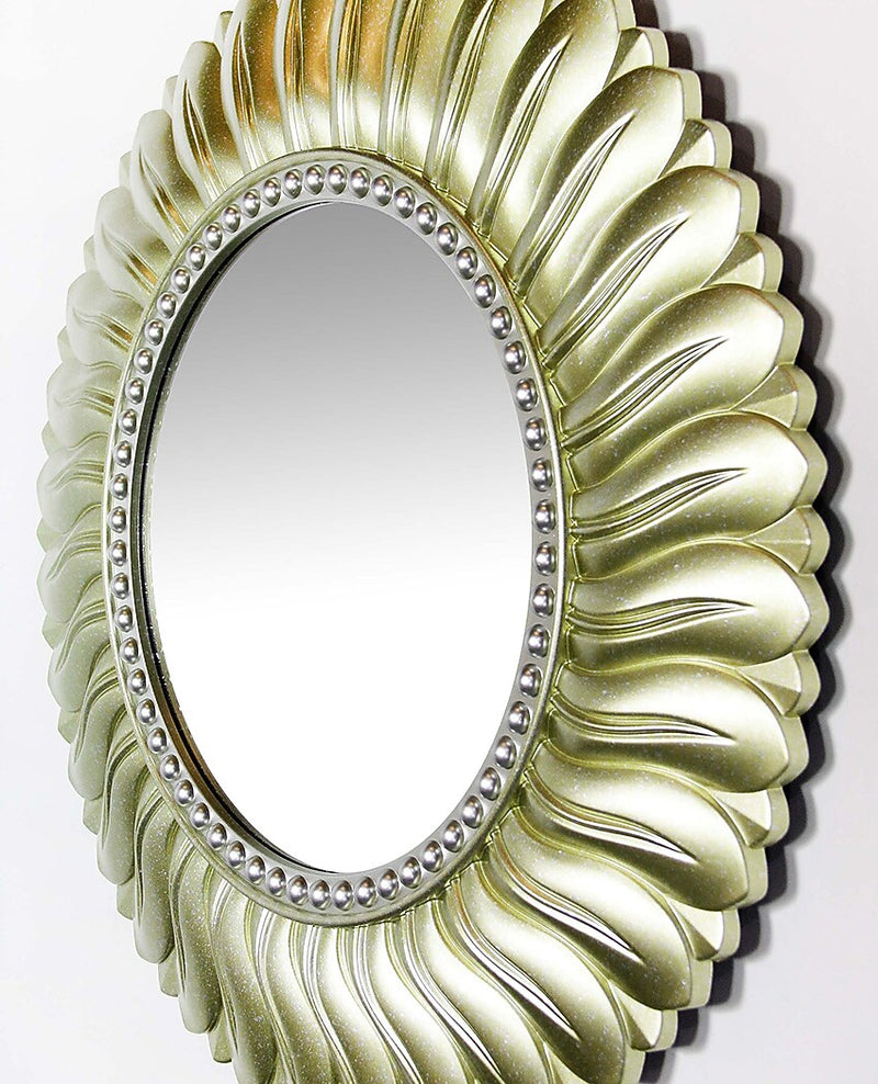 Infinity Instruments Marseille Decorative Wall Mirror, Plastic, 21.5" (20015GS)