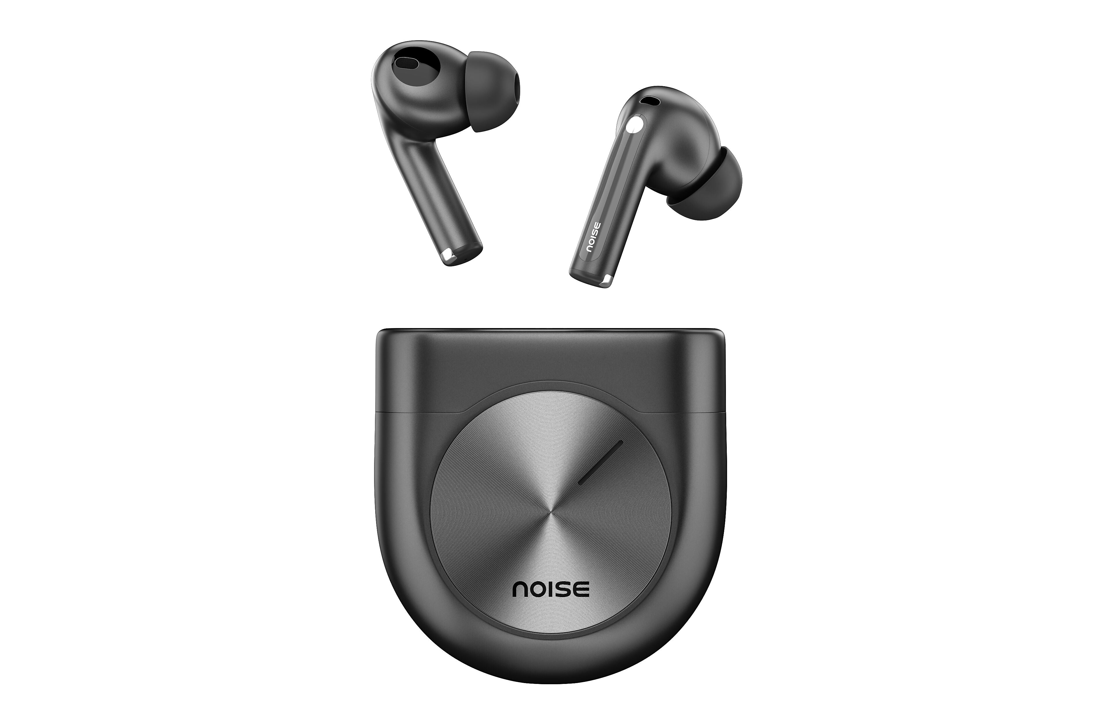 Noise Master Buds Wireless Active Noise Canceling Earbuds, Bluetooth, Black (NBX-105BL)